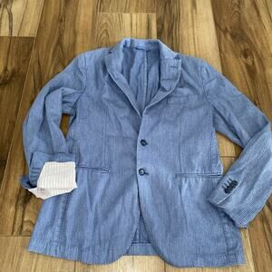 Victoire Hommes Preppy Men’s French Designed Herringbone Jacket 52